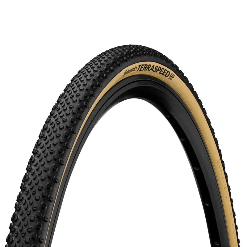 Continental Terra Speed Protection Tyre Foldable BlackChili Compound - Black/Cream