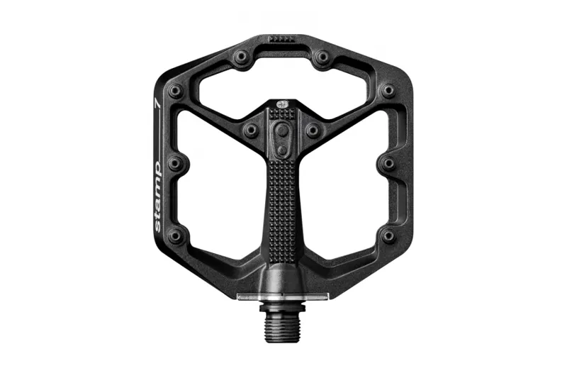 Crankbrothers Stamp 7 Flat Mountain Bike Pedal - Black-1