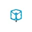 Crankbrothers Stamp 7 Flat Mountain Bike Pedal - Blue