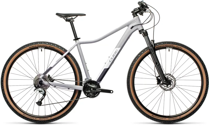 2021 Cube Access WS Pro Womens Hardtail Mountain Bike - Grey/Whit