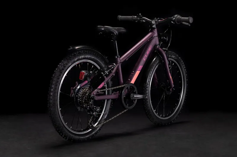 2021 Cube Acid 200 Allroad Kids Mountain Bike - Purple/Orange-1
