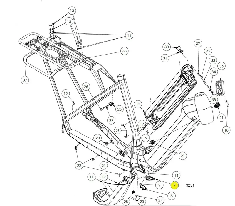 Cube Battery Charger Plug 19-01893 MY20-22 - Black-1