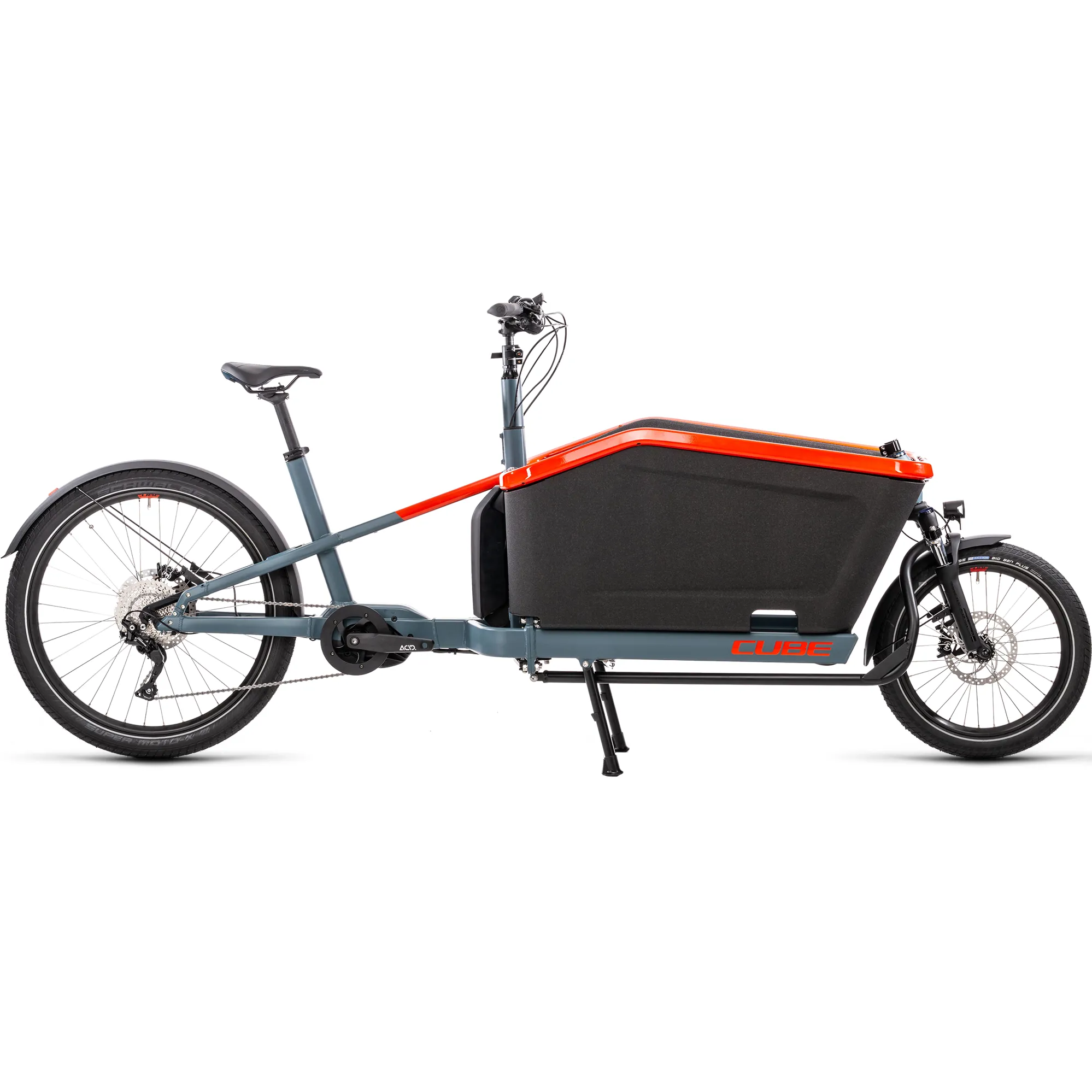 2021 Cube Cargo Sport Hybrid Electric Bike Blue/Red