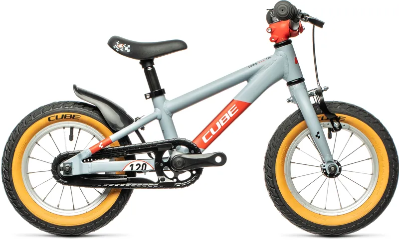 2021 Cube Cubie 120 Kids First Pedal Bike Grey Red