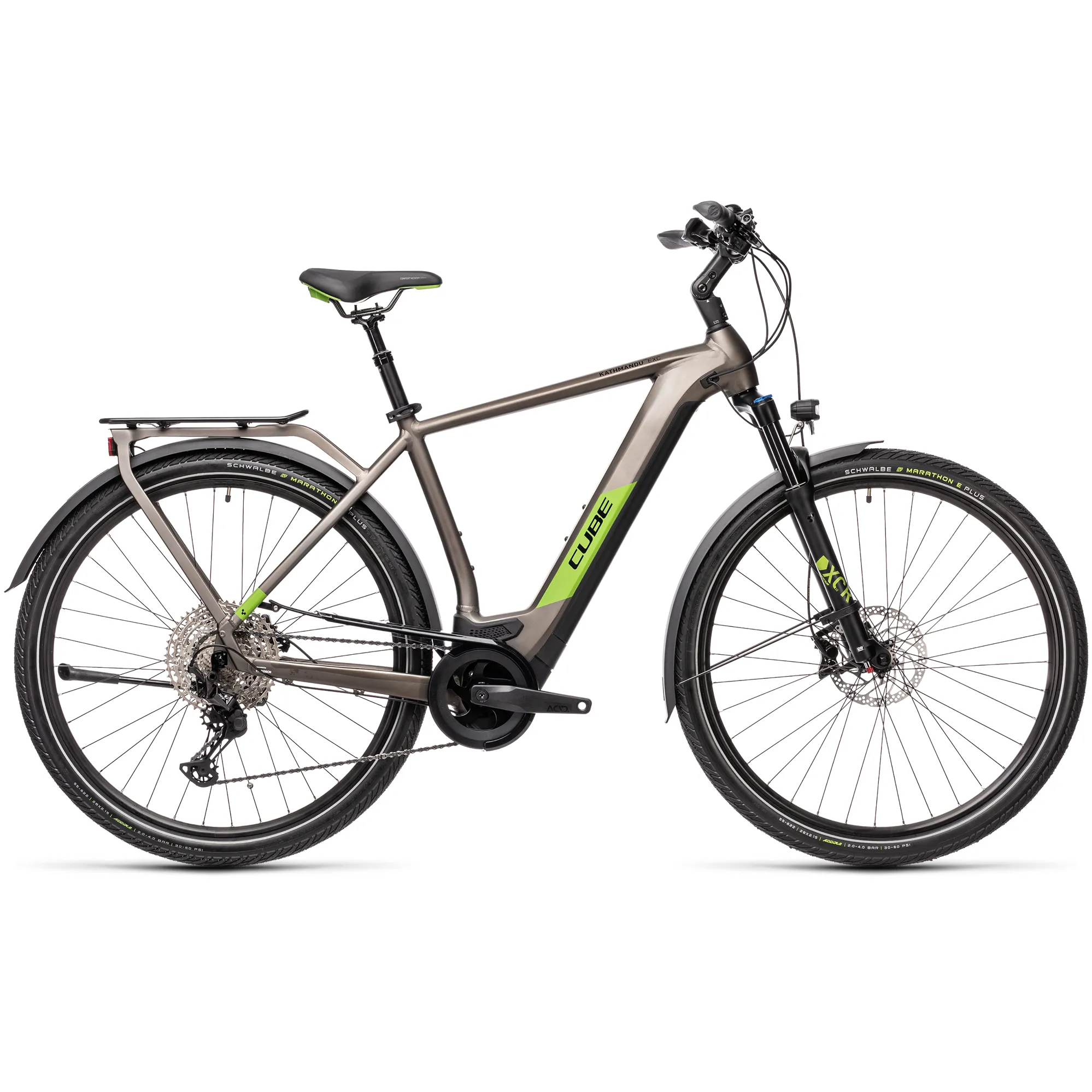 2021 Cube Kathmandu Hybrid EXC 625 Electric Hybrid Bike Teak