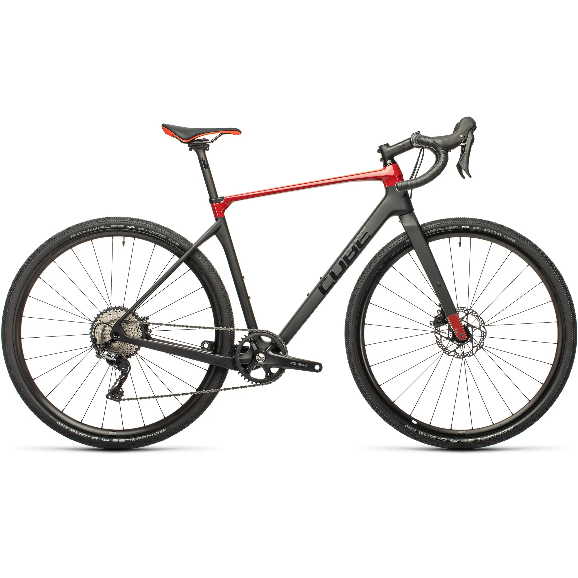 2021 Cube Nuroad C 62 Pro Mens Gravel Road Bike Carbon Red