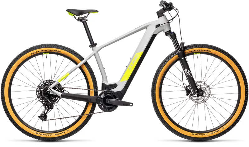 2021 Cube Reaction Hybrid Pro 625 Electric Mountain Bike Grey