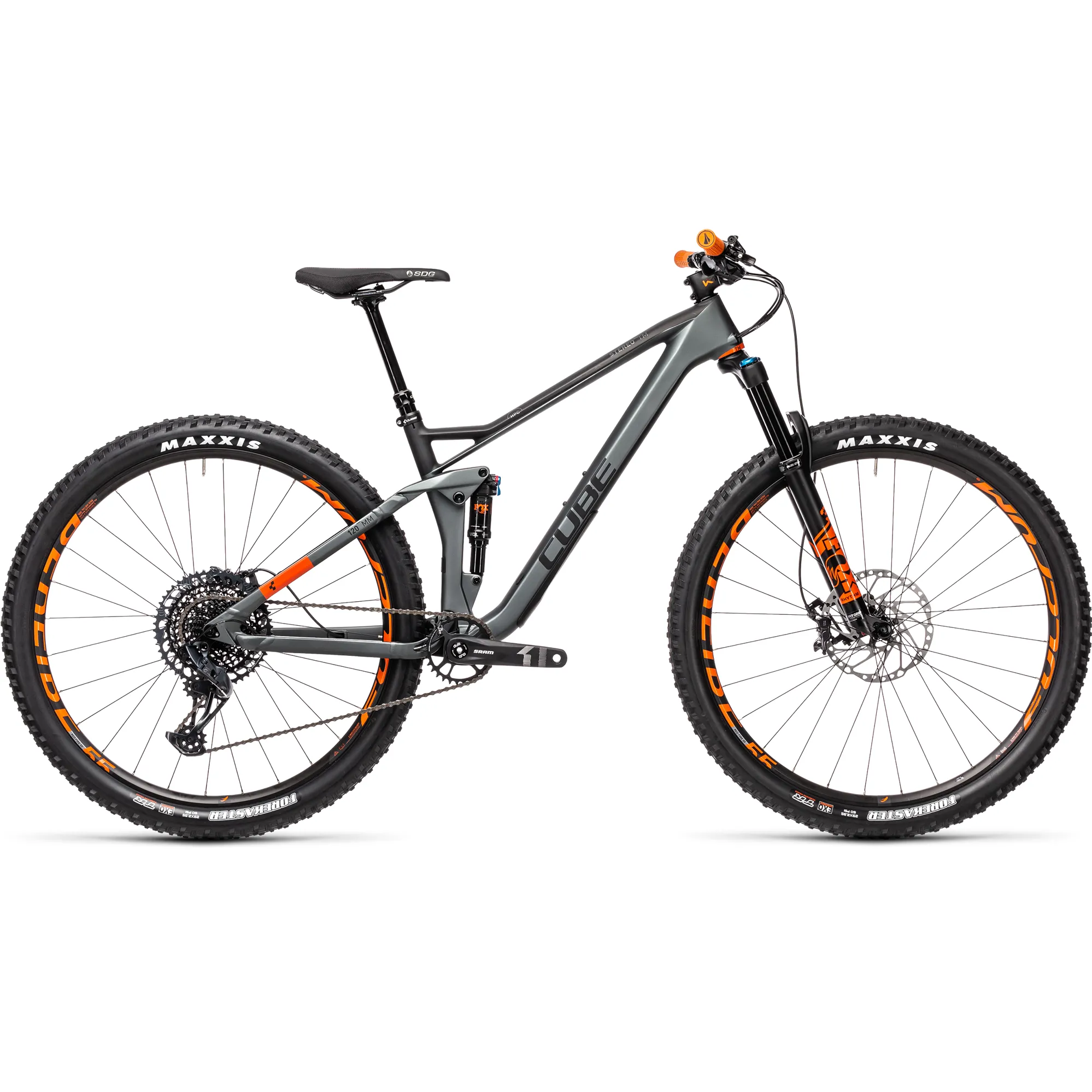 2021 Cube Stereo 120 HPC TM 29 Full Suspension Mountain Bike