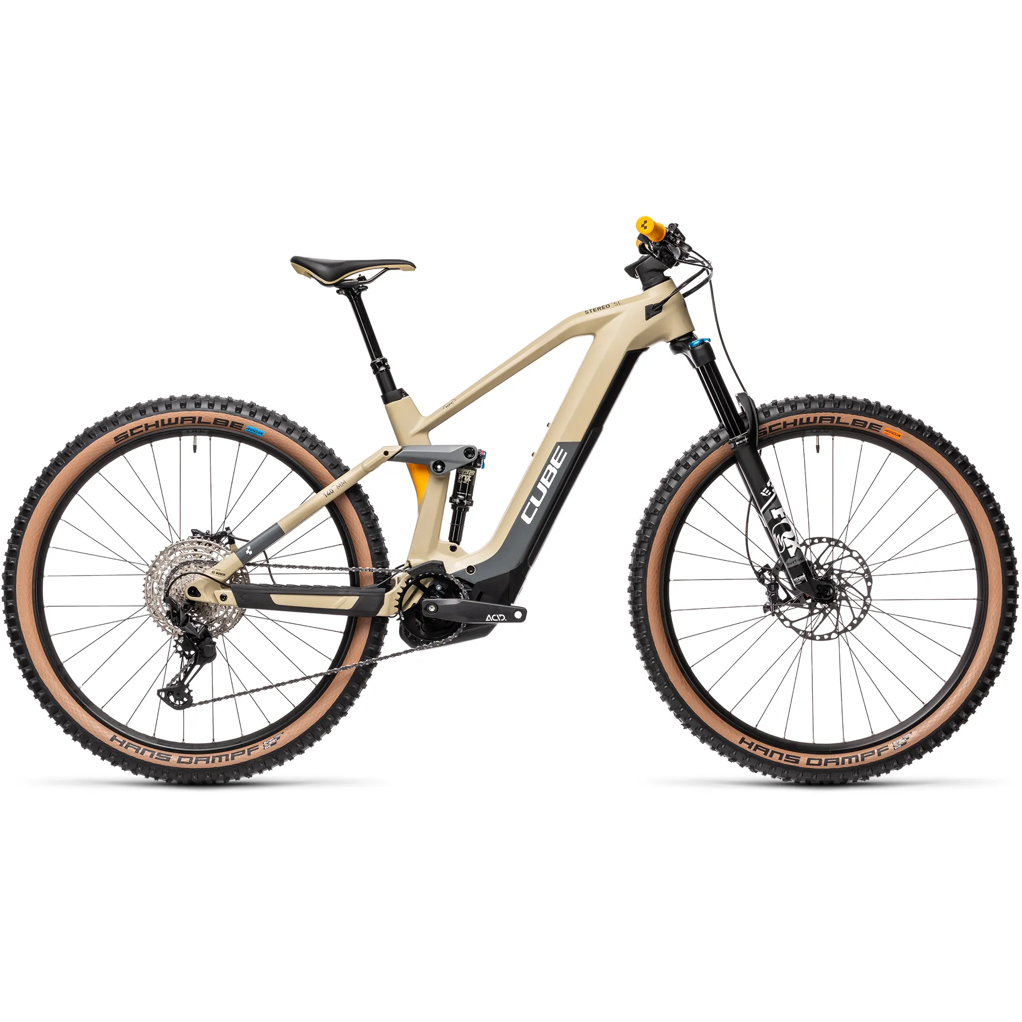 2021 Cube Stereo Hybrid 140 HPC SL 625 Electric Mountain Bike