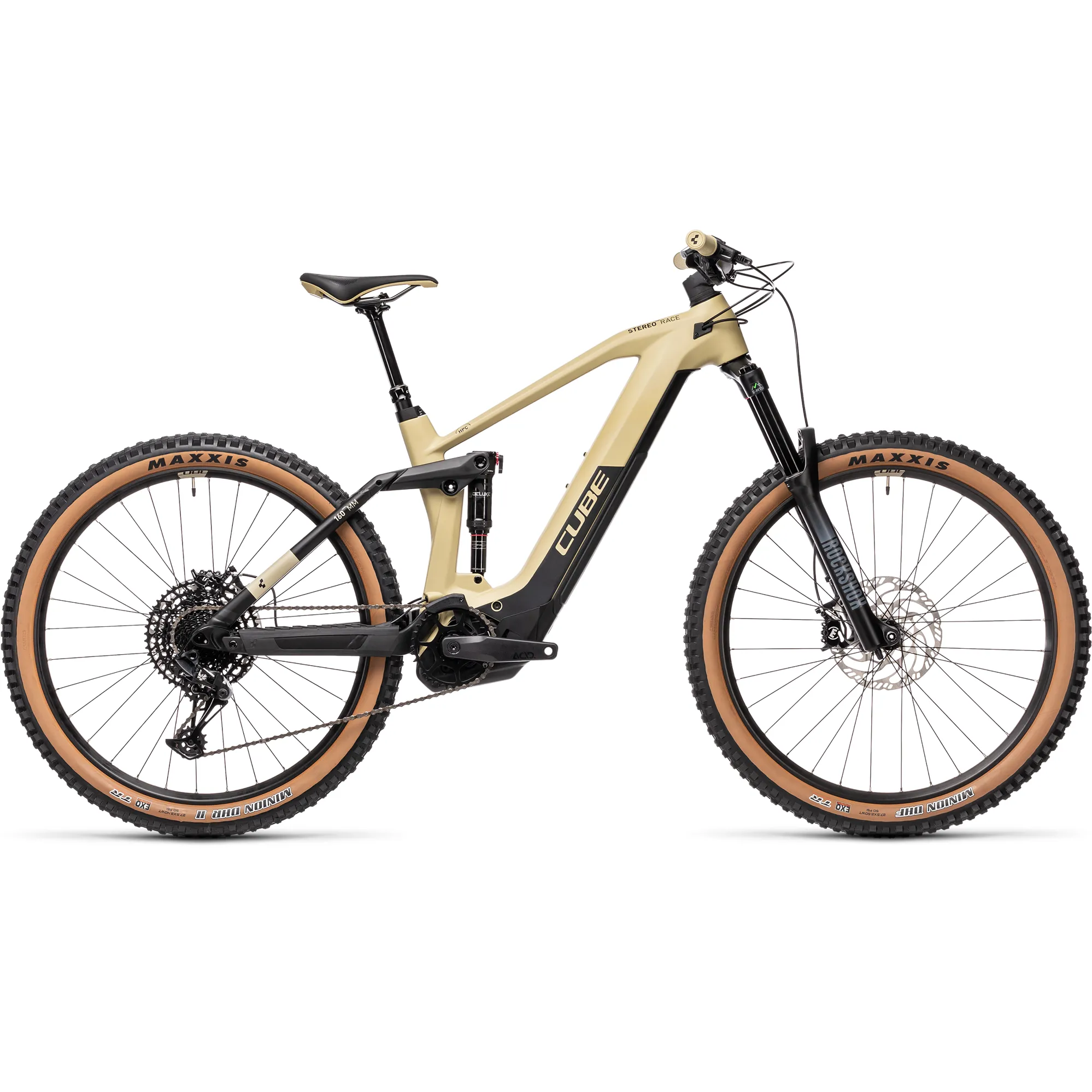 2021 Cube Stereo Hybrid 160 HPC Race 625 Electric Mountain Bike