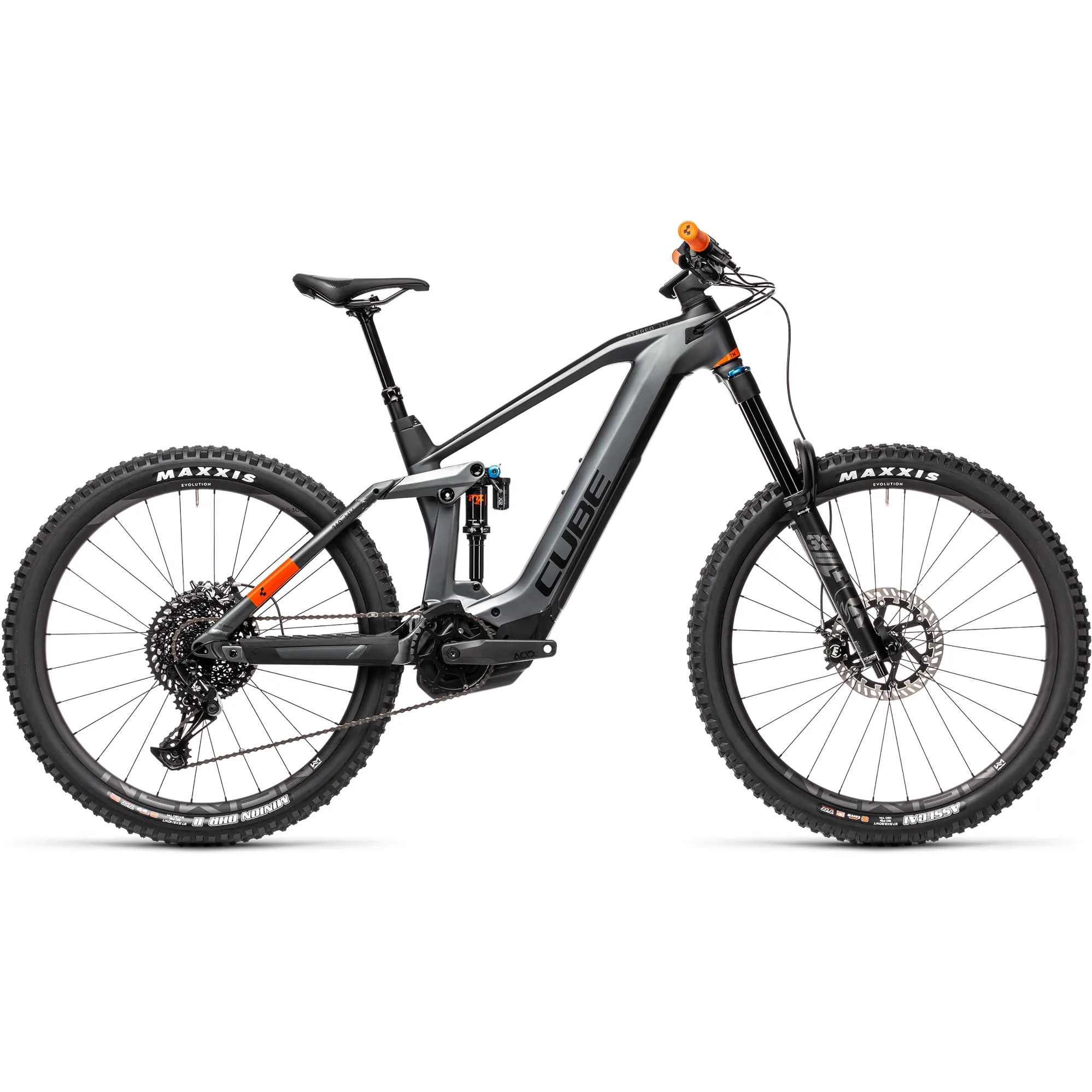 2021 Cube Stereo Hybrid 160 HPC TM 625 Electric Mountain Bike