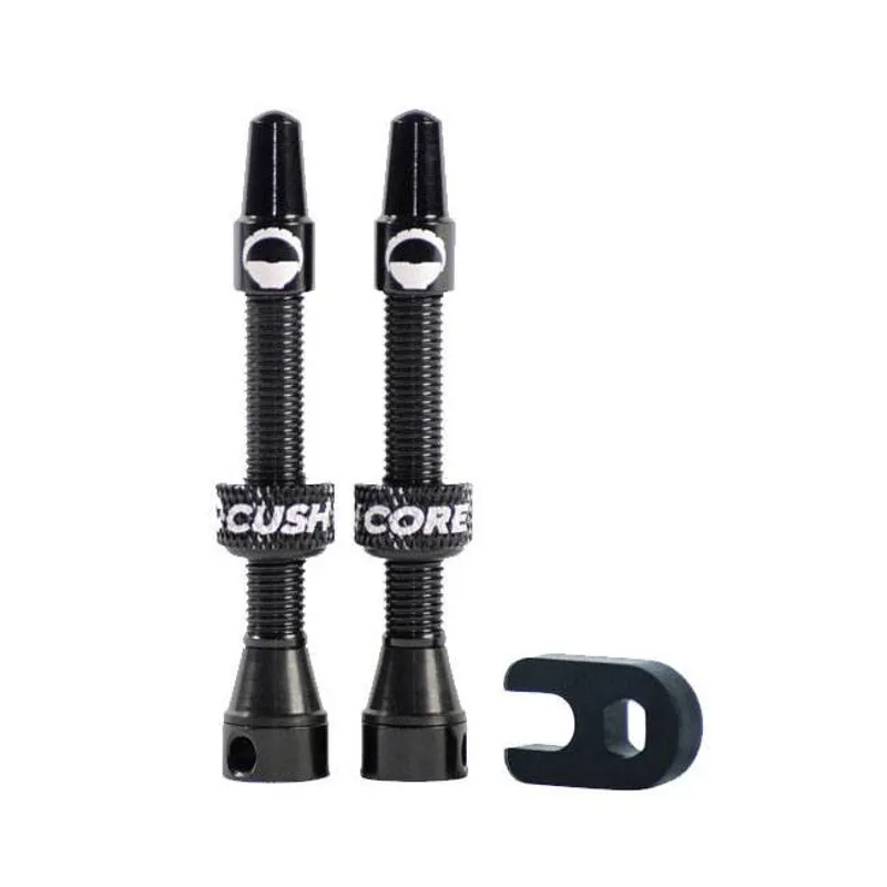 CushCore Tubeless Valves - 44mm Black