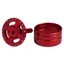 Deity CrossHair Headset Cap Kit - Red