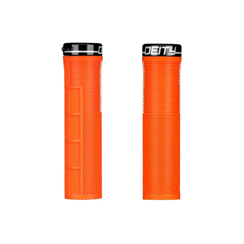 Deity Knuckleduster Handlebar Grips - Orange