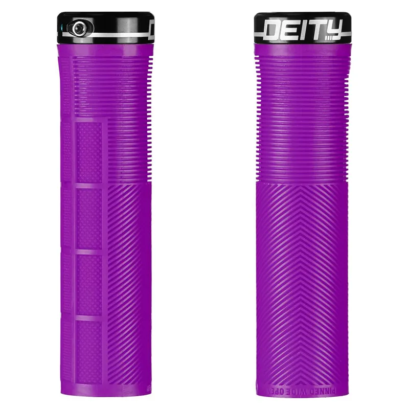 Deity Knucklebuster Handlebar Grips - Purple