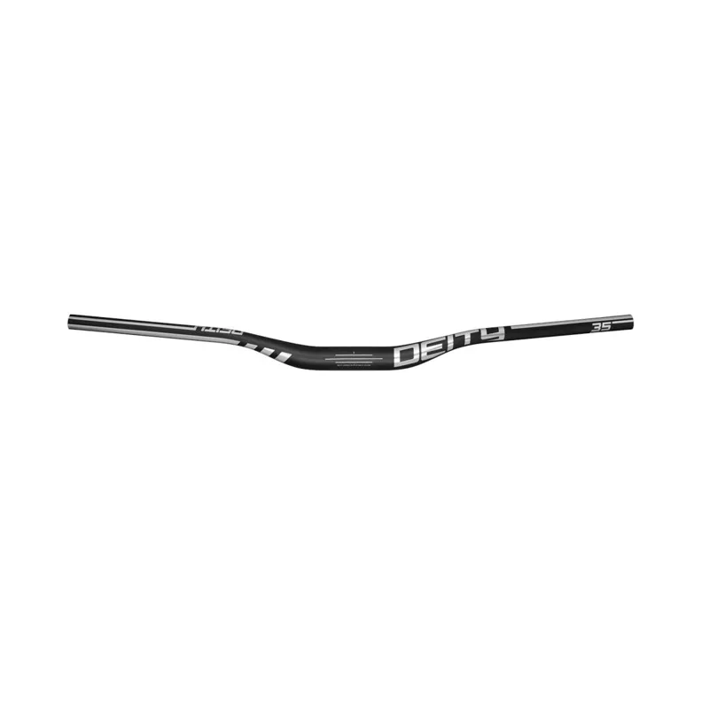 Deity Speedway Carbon Handlebar 35mm Bore 30mm Rise 810mm - Chrome