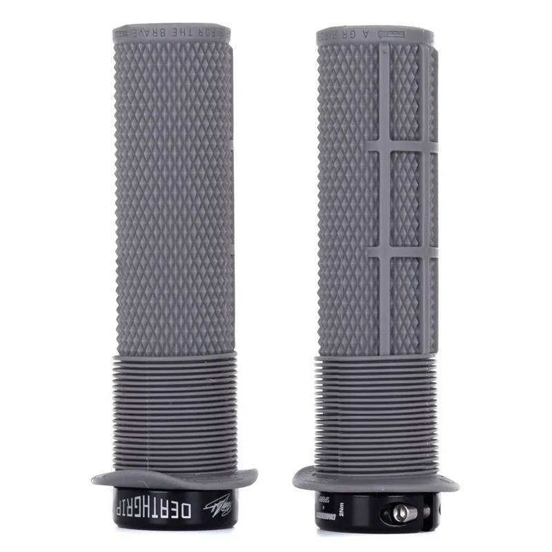 DMR Brendog DeathGrip Flange Handlebar Grip - Grey