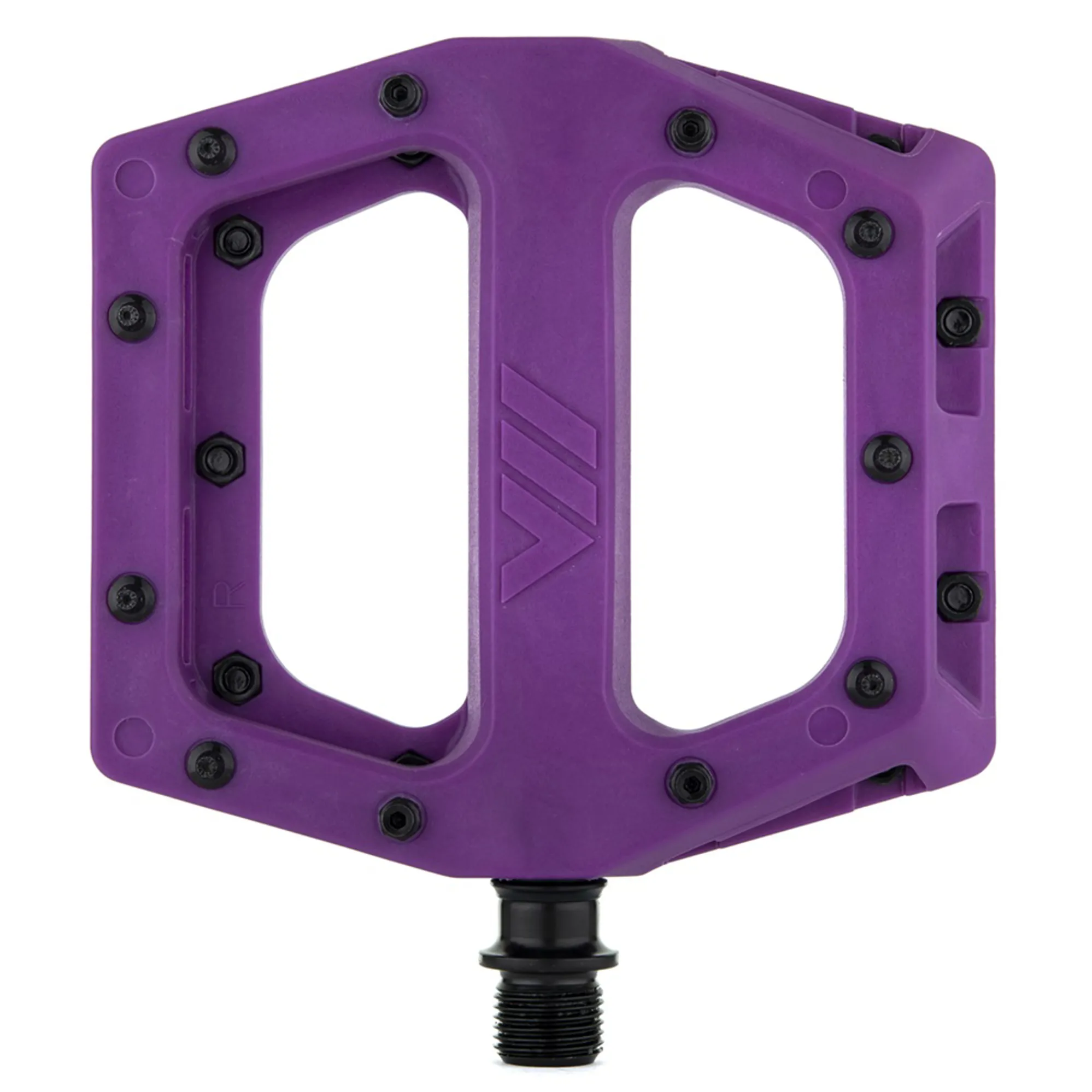 DMR V11 Nylon Flat Mountain Bike Pedals Purple - Main Image