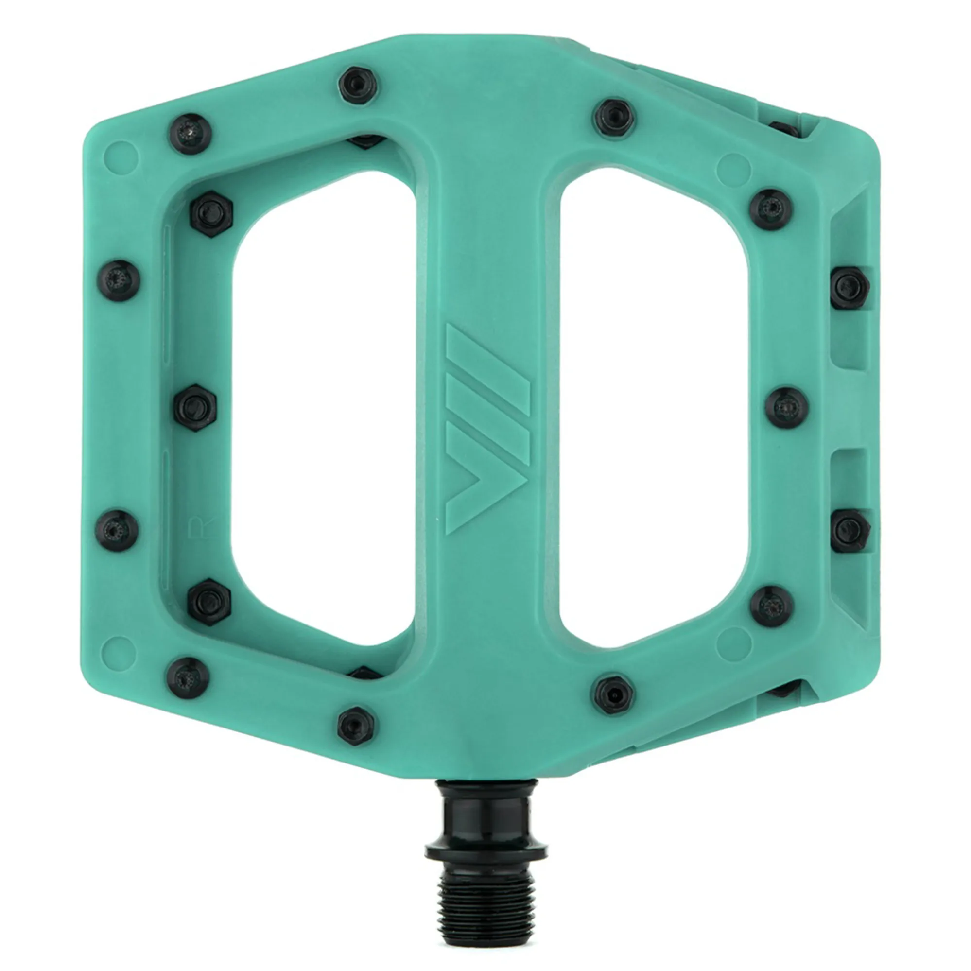DMR V11 Nylon Flat Mountain Bike Pedals Turquoise