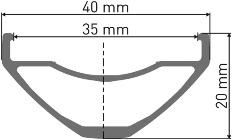 DT Swiss H 1900 Hybrid 27.5 inch Front Wheel 35mm Rim 15 x 110mm Boost Axle-1