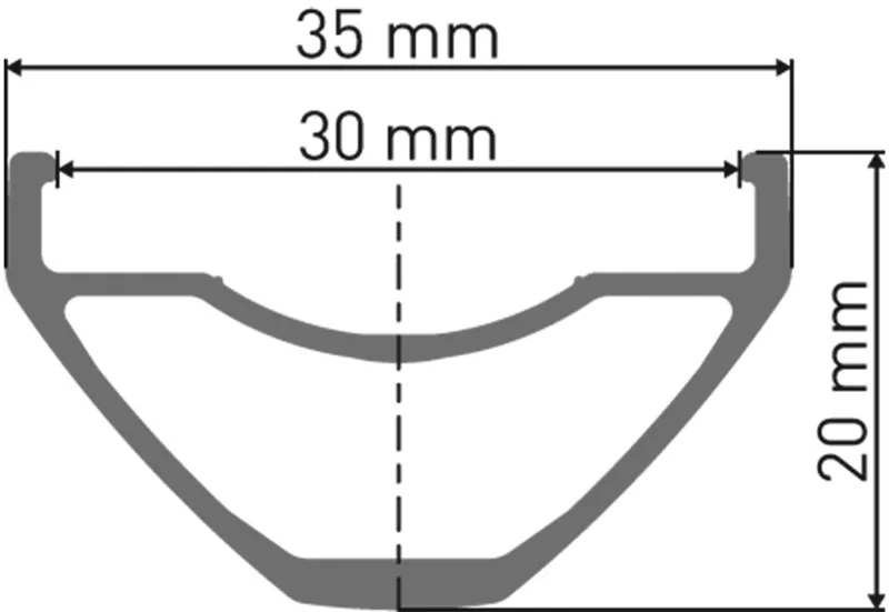 DT Swiss H 1900 Hybrid 29 inch Front Wheel 30mm Rim 15 x 110mm Boost Axle-1