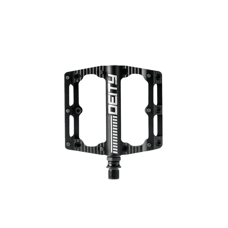 Deity Black Kat Flat Mountain Bike Pedals Black
