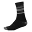 Endura BaaBaa Merino Stripe Cycling Sock - Matte Black