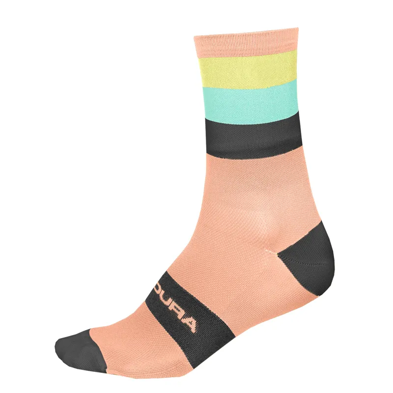 Endura Bandwidth Sock - Neon Peach