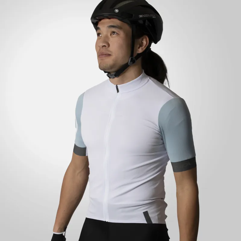 Endura FS260 Mens Short Sleeve Jersey - White - Size X-Small-4