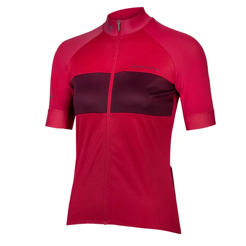 Endura FS260-Pro Womens Short Sleeve Jersey - Berry