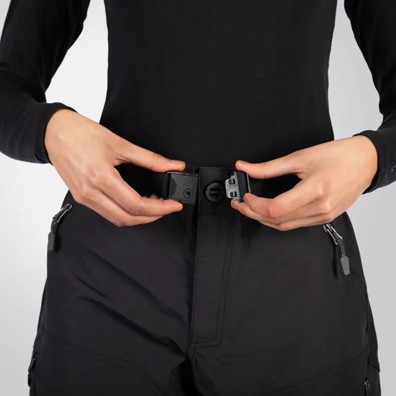 Endura Hummvee Womens Short with Liner - Black-4