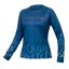 Endura MT500 Womens Long Sleeve Print Tee Ltd - Blueberry