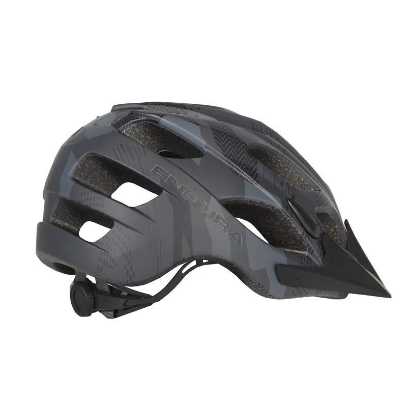 Endura Hummvee Youth Kids Helmet - Grey Camo-1