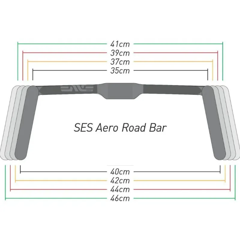 ENVE SES Aero Road Carbon Integrated Handlebar - Black-2