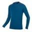 Endura BaaBaa Blend Mens Long Sleeve Cycling Baselayer - Blueberry