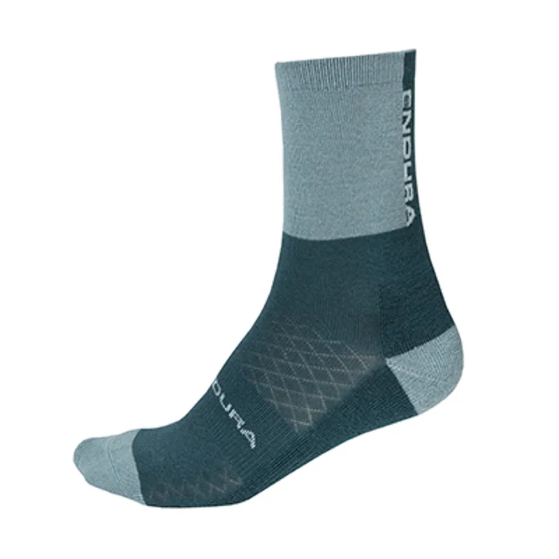 Endura BaaBaa Merino Winter Cycling Sock - Deep Teal