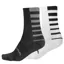 Endura Coolmax Stripe Cycling Socks Twin Pack - Black