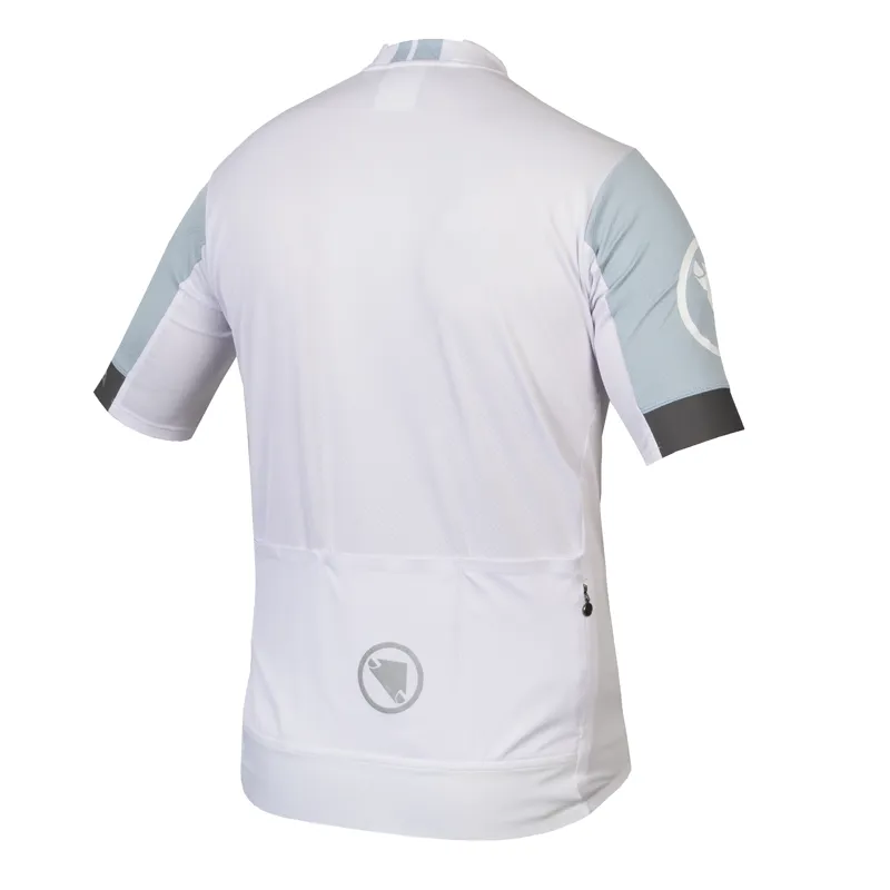 Endura FS260 Mens Short Sleeve Jersey - White - Size X-Small-1