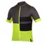 Endura FS260 Print Mens Short Sleeve Road Cycling Jersey - Hi-Viz Yellow