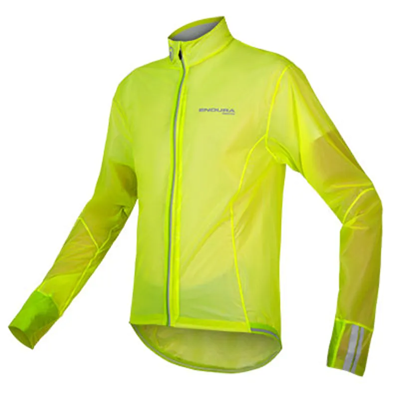 Endura FS260-Pro Adrenaline Mens Race Cape II - Hi-Viz Yellow