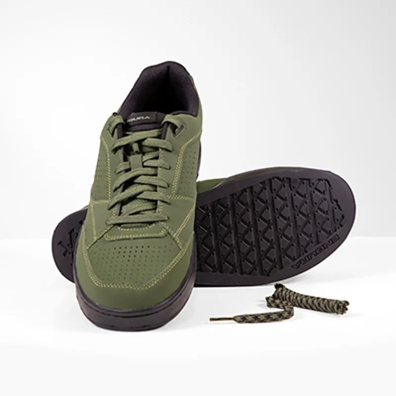 Endura Hummvee Flat Pedal MTB Shoe - Olive Green-1