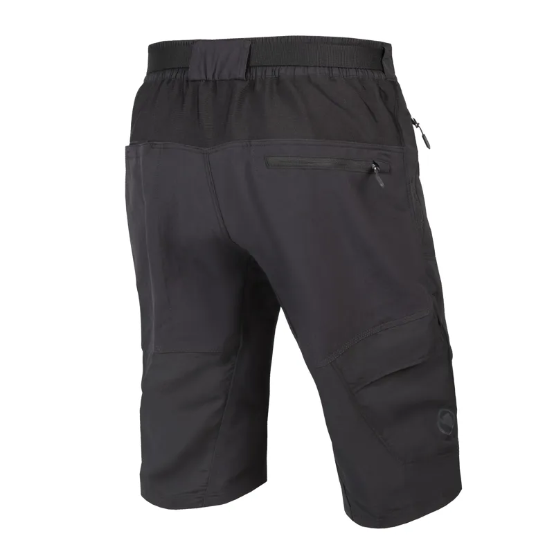 Endura Hummvee Mens Mountain Bike Short with Liner - Black-1
