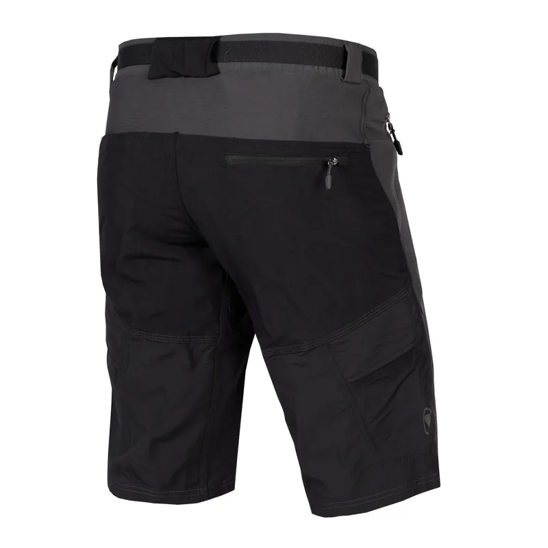 Endura Hummvee Mens Mountain Bike Short with Liner - Grey-1