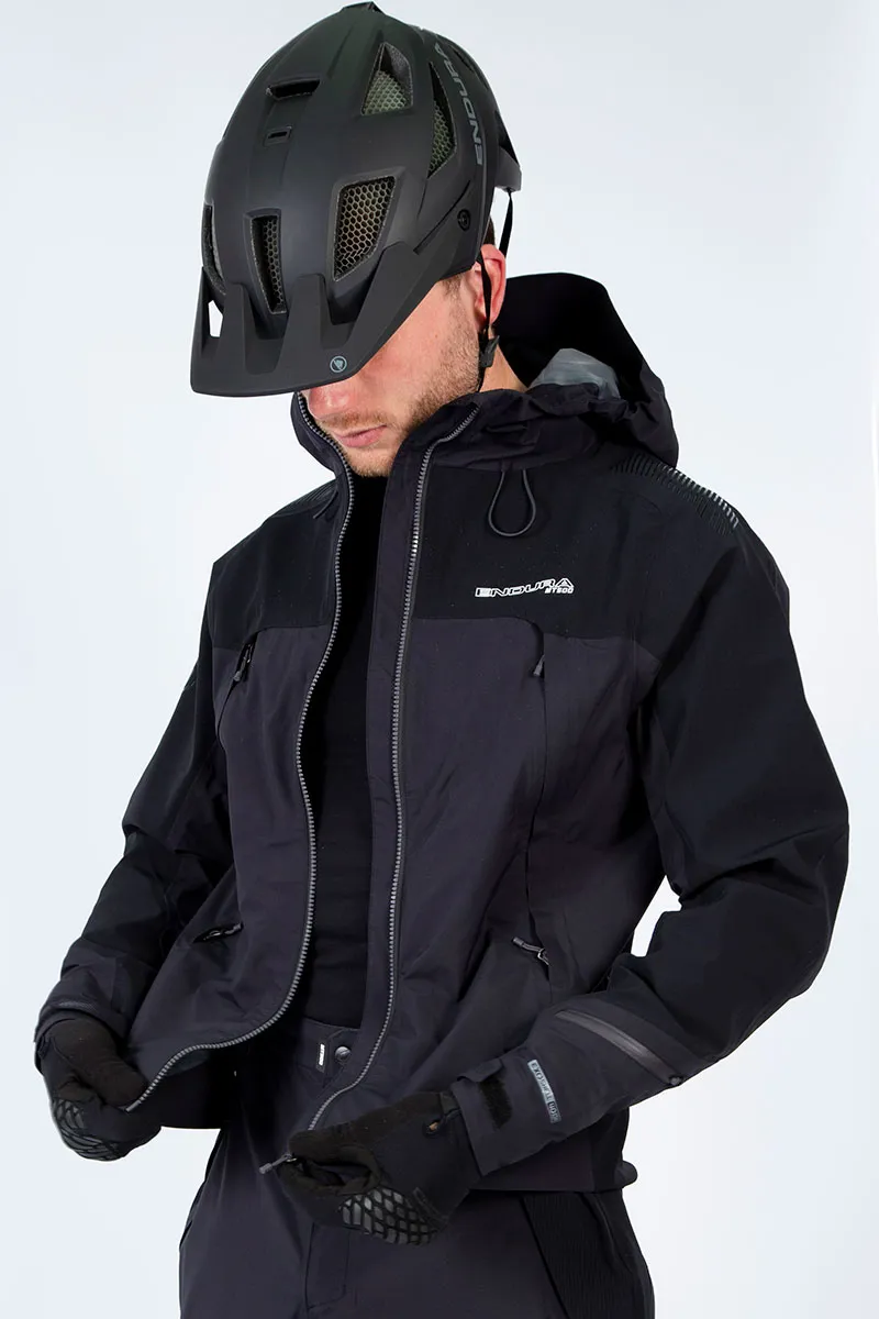 Endura MT500 II Mens Waterproof Mountain Bike Jacket - Black-6