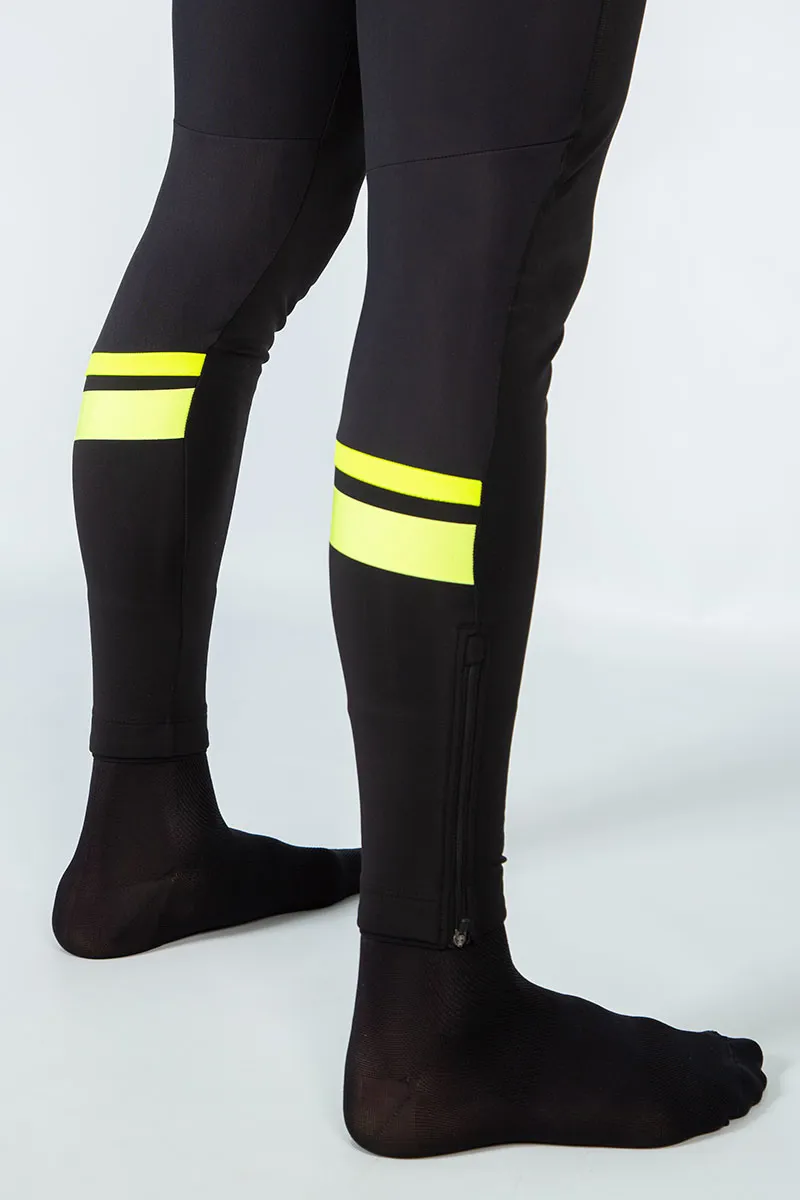 Endura Windchill Mens Cycling Bib Tights - Hi-Viz Yellow-5