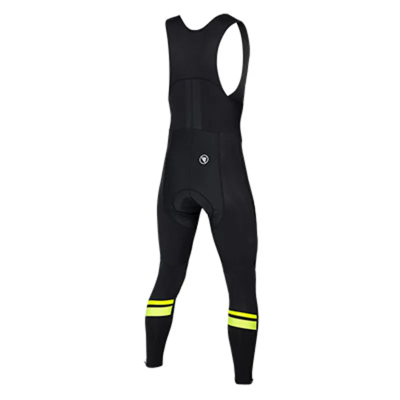 Endura Windchill Mens Cycling Bib Tights - Hi-Viz Yellow-1