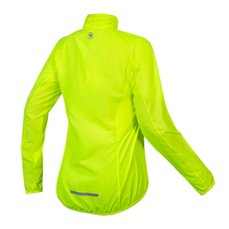 Endura Pakajak Womens Packable Jacket - Hi-Vis Yellow-1
