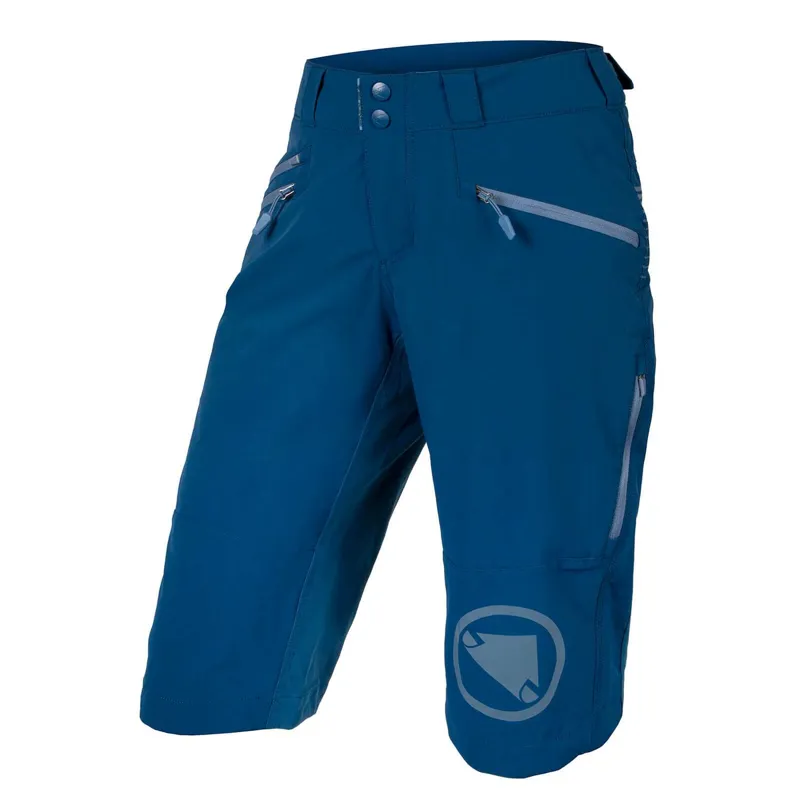 Endura SingleTrack II Womens Shorts - Blueberry
