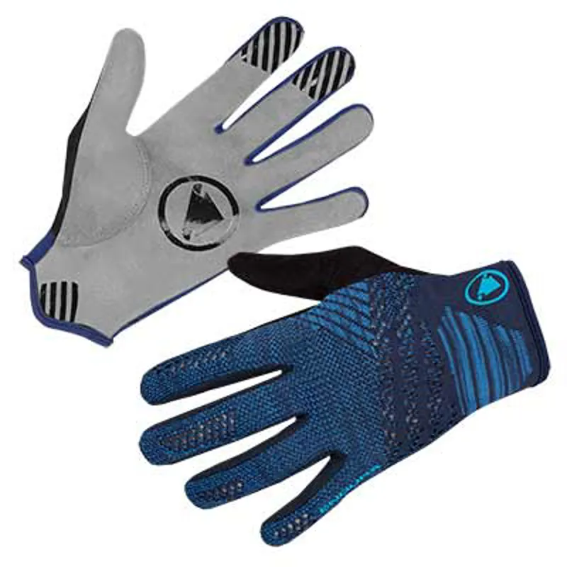 Endura SingleTrack LiteKnit Mens Glove - Navy