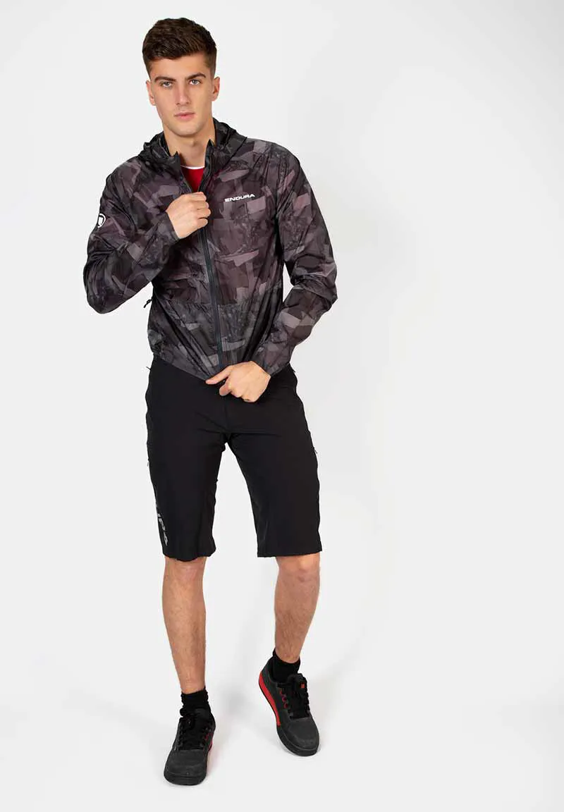 Endura SingleTrack DuraJak Mens Jacket - Grey Camo-2